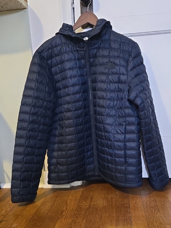 The North Face Other - The North Face Mens Thermoball Hooded Jacket Navy Blue Puffer Large